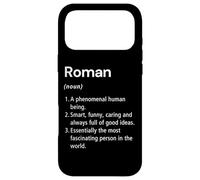 Roman Définition du nom Dictionnaire Amusant Coque pour iPhone 17 Pro Max