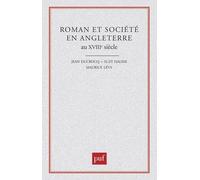 Roman et société en Angleterre au XVIIIe siècle