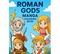 ROMAN GODS MANGA: COLORING BOOK