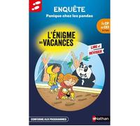 Roman-jeu - Nathan - CP-CE1 - Enigmes des Vacances - Panique chez les pandas - Aubrun/Duquesne