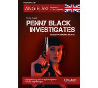 Roman policier anglais avec exercices Penny Black Investigates