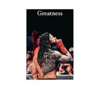 Roman Reigns 5 Poster sur toile pour chambre à coucher, bureau, chambre, cadeau, sans cadre, 40 x 60 cm