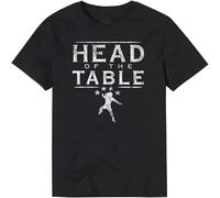 Roman Reigns Head of The Table Authentic T-Shirt Black XXX-Large Manches Courtes(Large)
