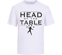 Roman Reigns Head of The Table T-Shirts Men's Unisex Tee Shirt White M
