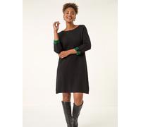 Roman Robe Roman double face en maille Shfit Vert EU 44 (UK 16)