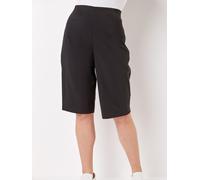 Roman Roman Black Knee Length Stretch Shorts Black EU 48 (UK 20)