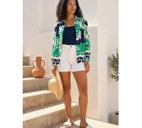 roman Roman Border Print Buttoned Shirt vert FR 46 (EU 44)