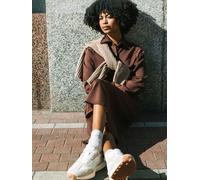 Roman Roman Brown Buttoned Collar Midi Dress Brown EU 38 (UK 10)