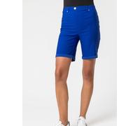 Roman Roman Cobalt Blue Turned Hem Stretch Shorts Cobalt Blue EU 50 (UK 22)