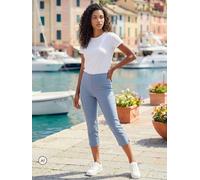 roman Roman Cropped Stretch Capri Trousers Gris FR 44 (EU 42)