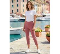 roman Roman Cropped Stretch Capri Trousers Rose FR 44 (EU 42)