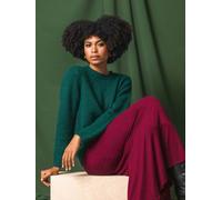 Roman Roman Green Bow Back Metallic Knit Jumper