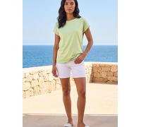 Roman Roman Green Plain Stretch Jersey T-Shirt