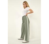 Roman Roman Green Tie Waist Bengaline Trousers