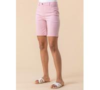 Roman Roman Light Pink Turned Hem Stretch Shorts Light Pink EU 48 (UK 20)