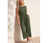 roman Roman Petite Textured Jumpsuit vert FR 44 (EU 42)
