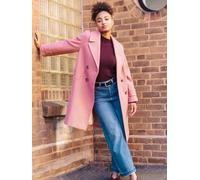 roman Roman Quilted Premium Buttoned Coat Rose FR 46 (EU 44)