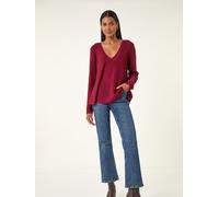 Roman Roman Red Tie Back Knit Jumper