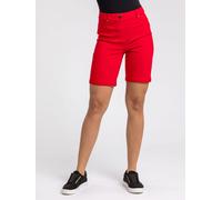 Roman Roman Red Turned Hem Stretch Shorts Red EU 44 (UK 16)