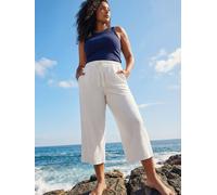Roman Roman White Cropped Trousers