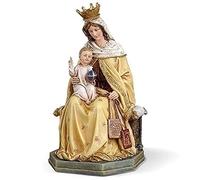 Roman Virgin Mary Jésus Statue Notre Dame MT Carmel Scapulaire