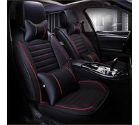 Romanbin Ensemble de Housses de siège, pour Ford RangerHousse de siège de Voiture élégante et Pratique, CT05, Noire Rouge Ligne