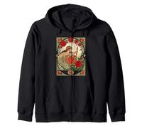 Romance Art Nouveau Vintage Beauté et Plaie Sweat à Capuche