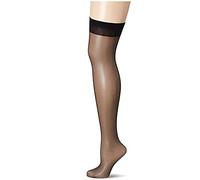 Romance de chaussettes porte-jarretelles noir - 20 les - Noir - Taille S