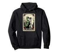 Romance effrayante Frankenstein The Lovers Tarot Mignon Halloween Sweat à Capuche