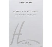 Romance et Sicilienne pour clarinette si bémol et piano