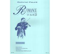Romance For Violin And Piano In E Flat Op.28