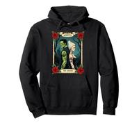 Romance Frankenstein The Lovers Tarot Vintage Halloween Vibe Sweat à Capuche