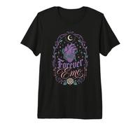 Romance Gothique Forever More Dark Heart Mood T-Shirt Haut de Gamme