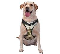 Romance in The Countryside Gilet de traction pour animal de compagnie Grand modèle imprimé - Convient pour la promenade du chien, la randonnée et les aventures en plein air