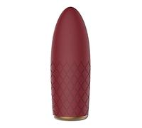 Romance Marly Glamour Glass Remote Vibe Beaded Plug Red Taille Unique