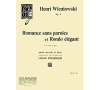 Romance Sans Paroles Et Rondo Élégant Op.9 / Recueil