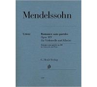 Romance Sans Paroles Op. 109 / Book