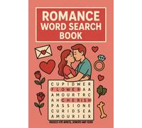 Romance Word Search Puzzle Book: Word Searches with Easy to Read Print about Romance, Love, Partnership and More / 6x9 inches / 110 Pages / 50+ Puzzles. Gift for Vacations, Holiday and Free Time