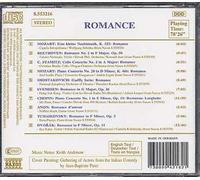 Romances : Mozart, Beethoven, Chostakovitch, Chopin, Dvorak,