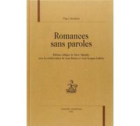 Romances sans paroles