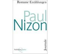 Romane, Erzählungen, Journale Nizon, Paul (Auteur)
