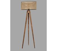 Romane lampadaire design en bois 153cm