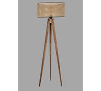 Romane lampadaire design en bois 153cm