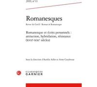 Romanesques Aurélie Adler (Direction), Christophe Reffait (Direction), Collectif (Auteur)