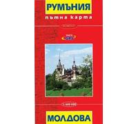 Romania and Moldova Map