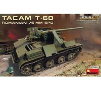 MiniArt Kit maquette plastique 35240 1:35 Tacam T-60 76 mm - Réplique fidèle - Non laquée