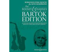 Romanian Folk Dances for Alto Saxophone: Stylish arrangements of selected highlights from the leading 20th century composer. alto saxophone and piano.