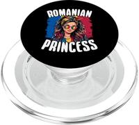 Romanian Princess Graphic Romania Femme PopSockets PopGrip pour MagSafe