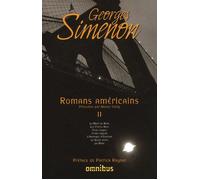 Romans américains - tome 2 - Georges Simenon - Omnibus - broché - Roman