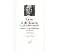Romans Tome 2 Mme Veal Mémoires dun cavalier Moll Flanders Vie du capitaine Singleton - Daniel Defoe - Gallimard - relié - Roman
